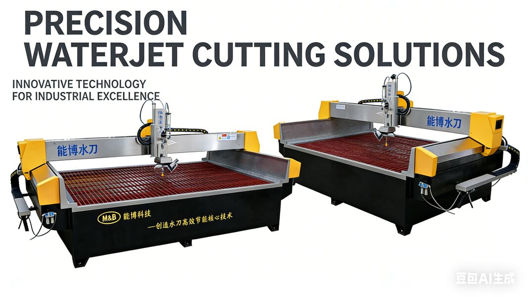 Coupeuse à jet d'eau industrielle