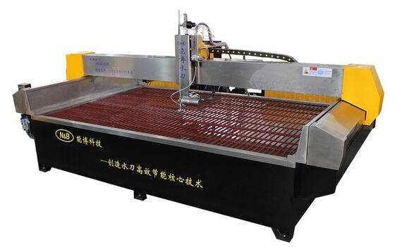 High Pressure AB 5 Axis Waterjet Cutting Machine 420MPa Max Pressure