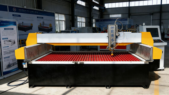 Industrial 3 Axis Waterjet CNC Cutter With Energy Intensifier Pump System