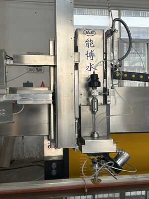 Robust Accurate High Pressure Water Cutting Machine CNC 5 Axis Waterjet Cutting System