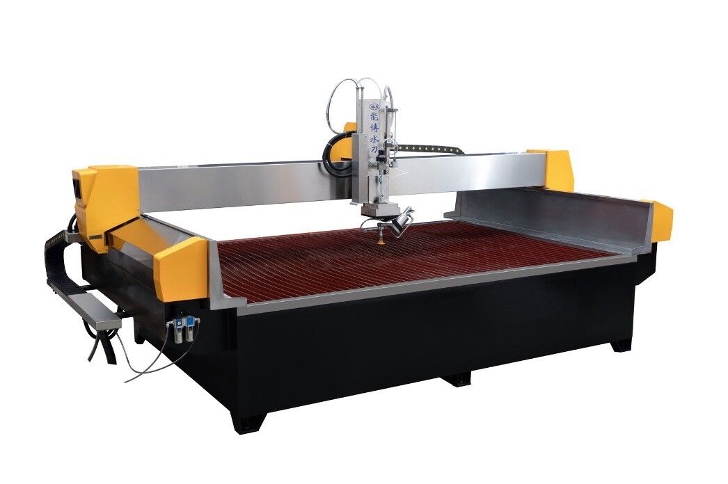 Ultra High Pressure AC Five Axis Waterjet Cutting Machine 22kW