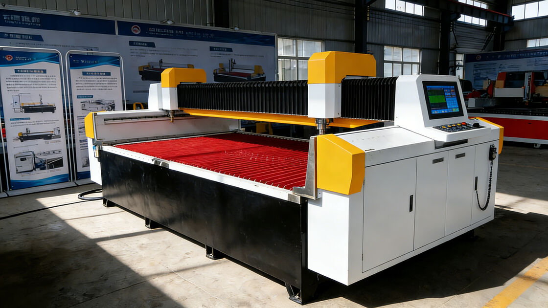 Industrial 3 Axis Waterjet Cutting Machine Precision For Metal Fabrication Custom Part